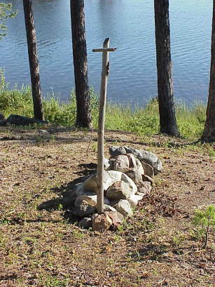 Eine geheimnisvolle letzte Ruhesttte am See ...