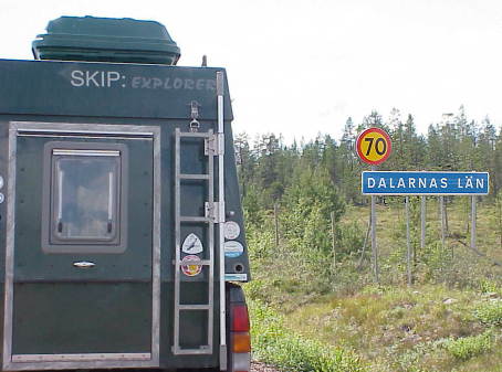 Wieder da: Angekommen in Dalarna ...