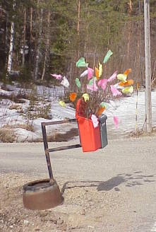 Osterschmuck allerorten ...