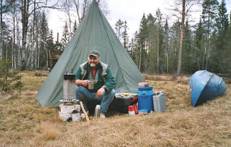 Mein kleines Leichtgewichts-Tipi ...