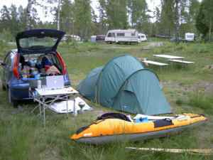 ... und Campingatmosph�re verbreiten ist angesagt ... 