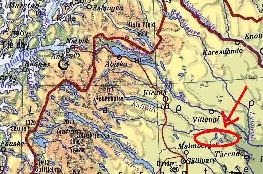 Vor den Toren Kirunas ...