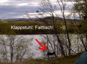 Wildnis mit E8 im Nacken ...