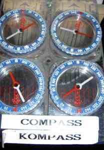 Kompassnavigation unter Tage unmglich!