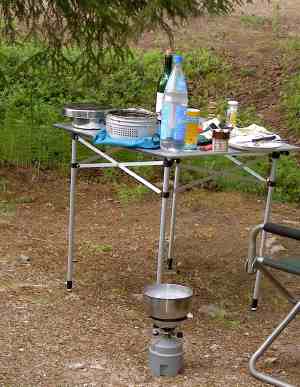 Wildes Kochen in freier Natur ...