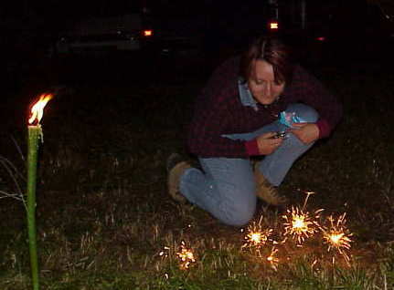 ... aber mit Sonnenwendfeuer! :-))