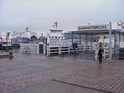 Besser kann der Bahn-Fhranschluss nicht sein!