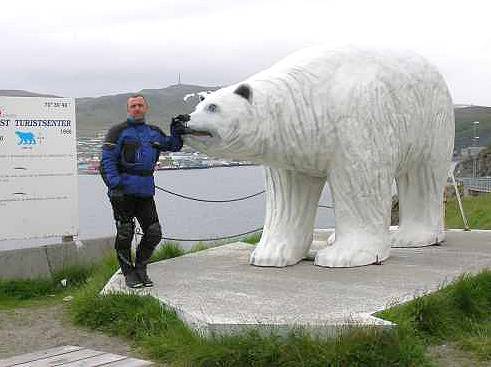Bären unter sich: Bei Hammerfest ...