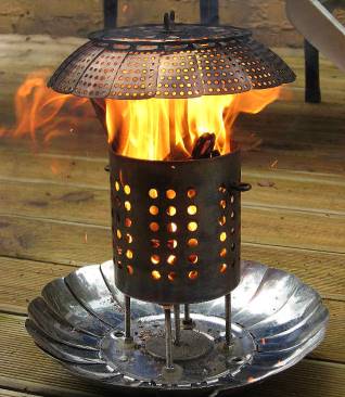 Funken- und Flammenschirm ...