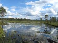 In diese Landschaft kommt man nur mit dem Boot oder zu Fu ...