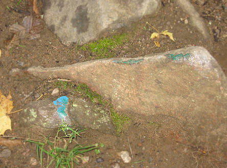 Umsetzspuren: Wir verteilen unsere Boote in der Landschaft .. ;-))