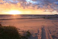 Tofta Strand: Abendstimmung ...