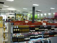 Im Systembolaget hinter der norwegisch/schwedischen Grenze