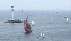 Zahlreiche Schiffe laufen zur Kieler Woche ein