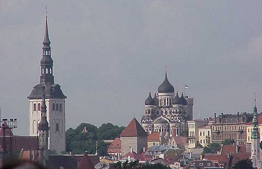 Das Tele machts m�glich: Tallinn von Bord der GTS Finnjet ...