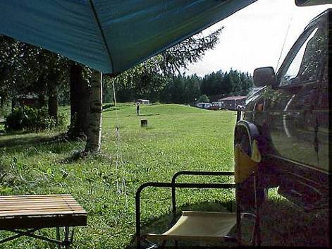 ... doch die angenehme Perspektive wartet schon ...