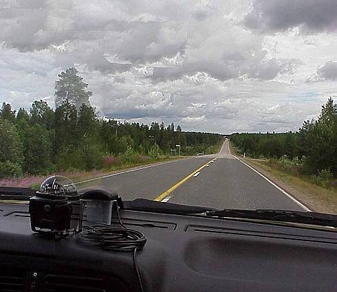 Der Weg nach Norden: Strae bis zum Horizont ...