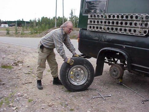 ... warum kommt eigentlich gerade kein Kieslaster vorbei ..?