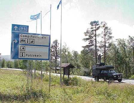 ... und wieder mal am Polarkreis ...