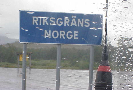 ... beim �bergang nach Norwegen ...