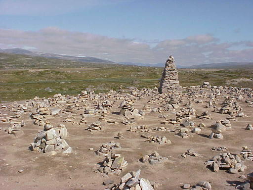 ... mit gro�artigem Ausblick im Nationalpark ...