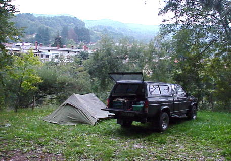 Camping pur in Kanal ...