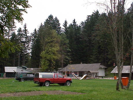 ... wieder mal allein: Expeditionsstop im Camping Zaka