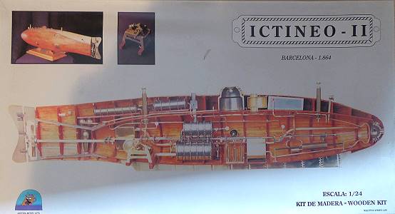 ... unser Modell noch im Kasten - das perfekte Modell im Museum ...