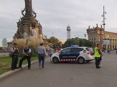 ... Polizeiauto als Fotomotiv ...