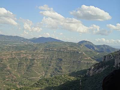 ... Asublick von der Zahnradbahn ...