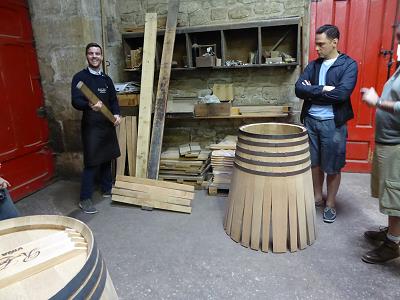 Neue Fsser aus der Kferei, aber auch aus alten Fssern lsst sich was machen ...