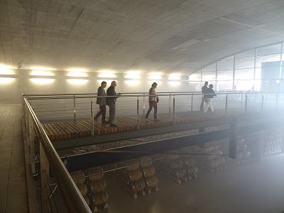 ... durch den Nebel ins Restaurant ...