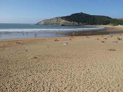 Der Strand von Plentzia ...