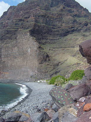 Blick von der Schweinebucht in Richtung Norden ...