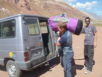 Unterwegs mit dem Bus ...