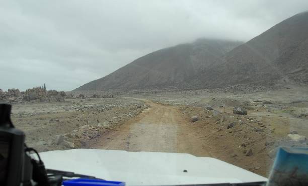 Unterwegs auf der Kstenpiste ...