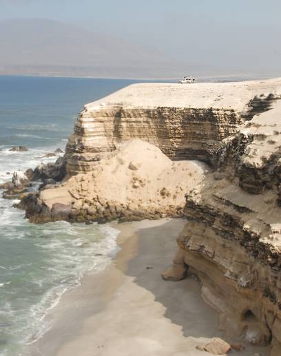 bernachtungsplatz auerhalb von Antofagasta ...