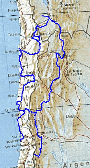 Nach Sden: Entlang der argentinischen Anden ...