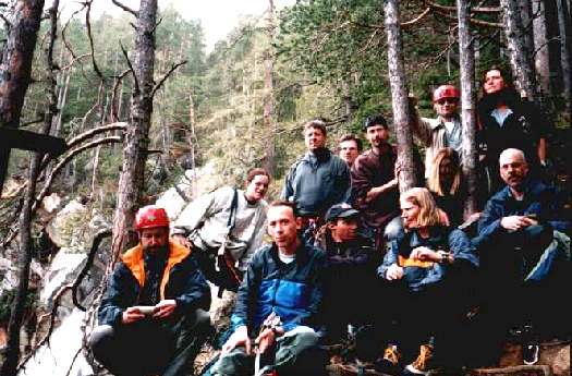 Geschafft: (Fast) alle sind oben angekommen!