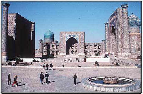 Samarkand (aus Lonely Planet)