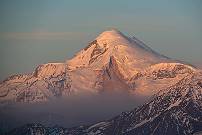 Der Abrisskegel nur einige hundert Meter unter dem Gipfel ...