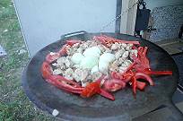 Optisch und kulinarisch ein Genuss - die Muurikka im Einsatz ...