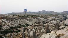 Landung bei den Feenkaminen ...