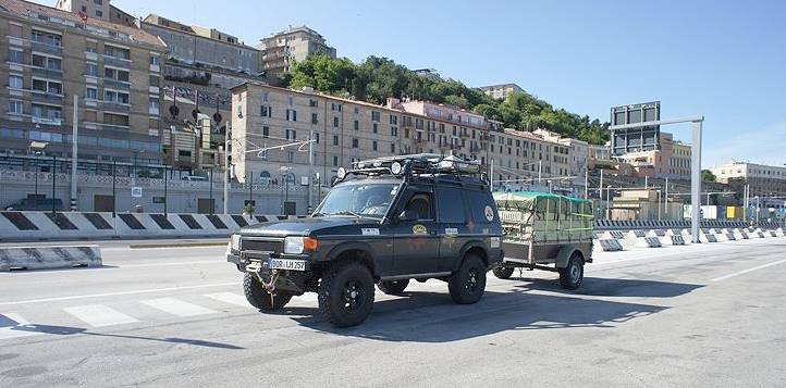 Im Fhrhafen von Ancona ...