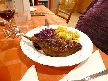 ... und durchaus auch schmackhafte Speisen ...