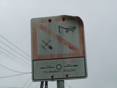 Wer knnte hier wohl baggern ..? 