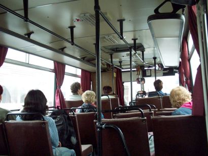 Busfahren in Ungarn ...