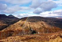 Regenbogen über dem Wasserkraftwerk von Kinlochleven Regenbogen über dem Wasserkraftwerk von Kinlochleven