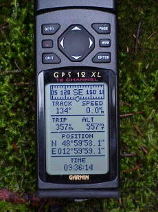 Bild #4: Das GPS "Beweisfoto"
