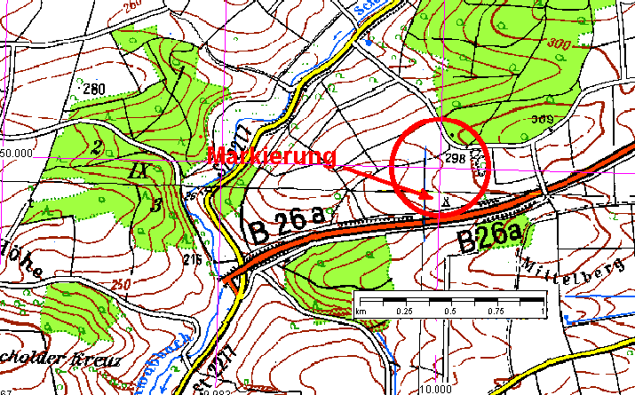 Suche in der Umgebung: Wo ist blo� N50� E010�??